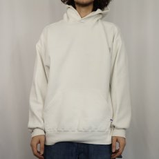 画像2: 90's RUSSELL ATHLETIC USA製 無地スウェットフーディー XL (2)