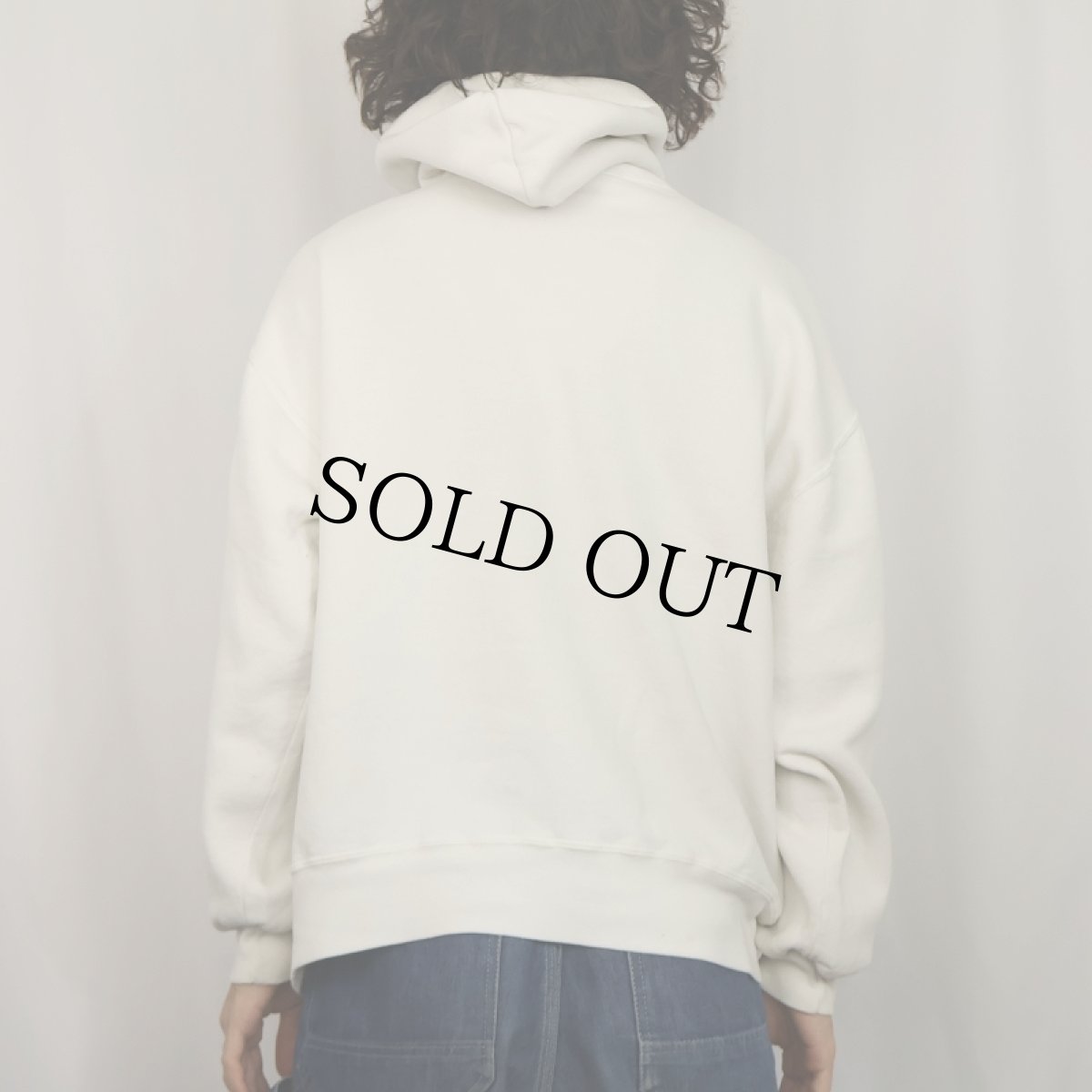 画像3: 90's RUSSELL ATHLETIC USA製 無地スウェットフーディー XL (3)