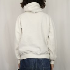 画像3: 90's RUSSELL ATHLETIC USA製 無地スウェットフーディー L (3)