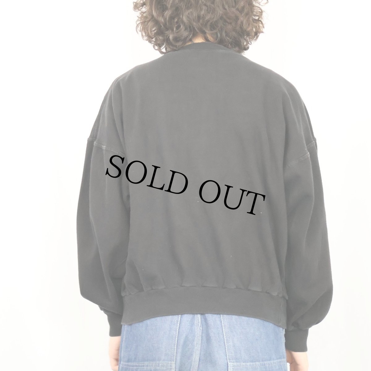 画像3: EURO "Universitat Heidelberg" プリントスウェット BLACK XL (3)