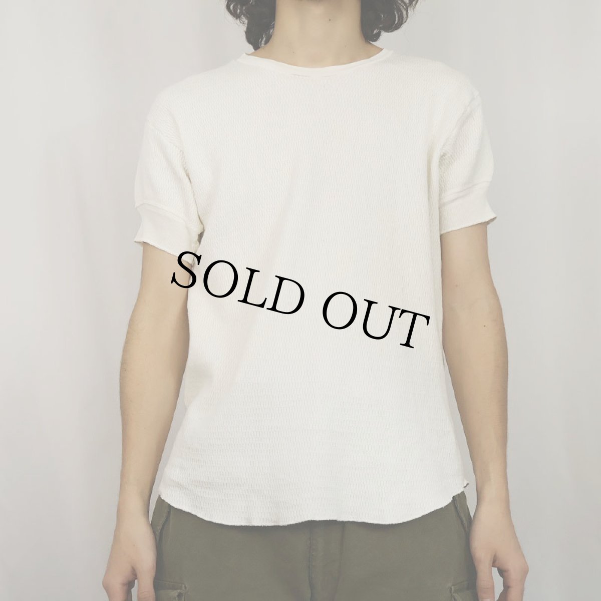 画像2: 70〜80's サーマルTシャツ L (2)