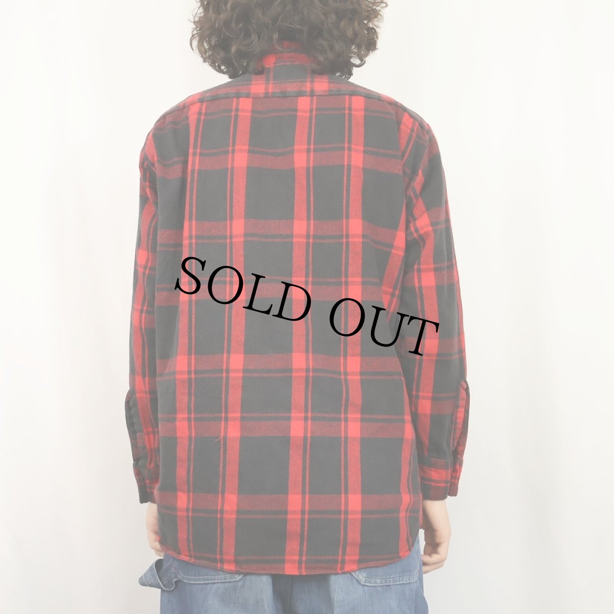 画像3: 80's WINTER RUN USA製 チェック柄 ヘビーネルシャツ (3)