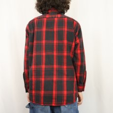 画像3: 80's WINTER RUN USA製 チェック柄 ヘビーネルシャツ (3)