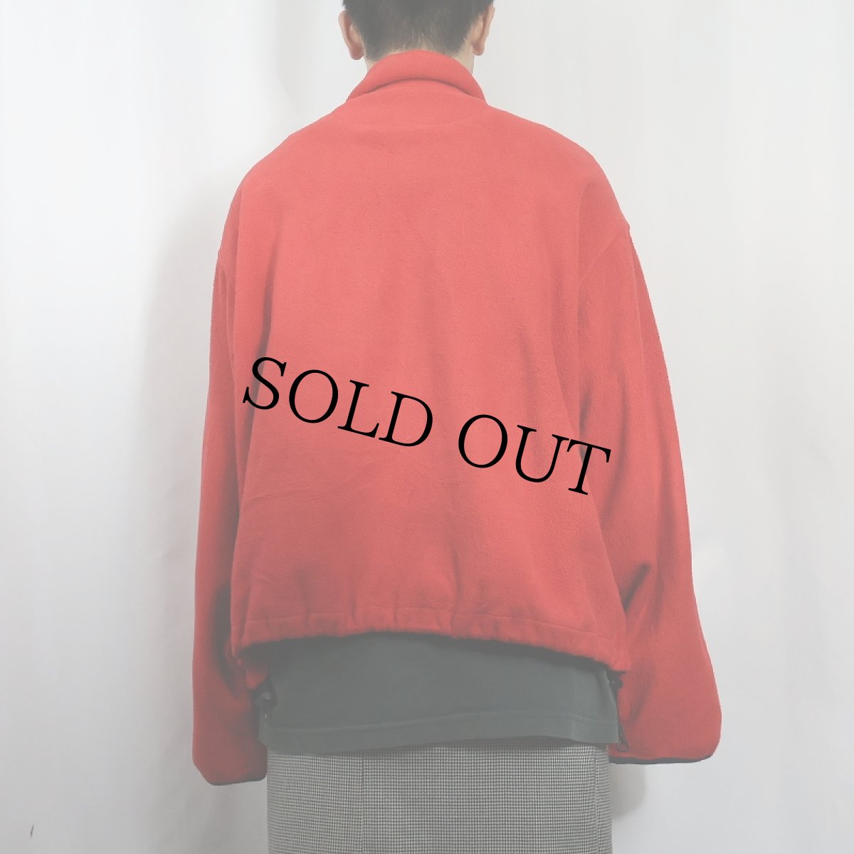 画像3: 90's Eddie Bauer EBTEK USA製 USA製 ロゴ刺繍 フリースジップジャケット XXL (3)