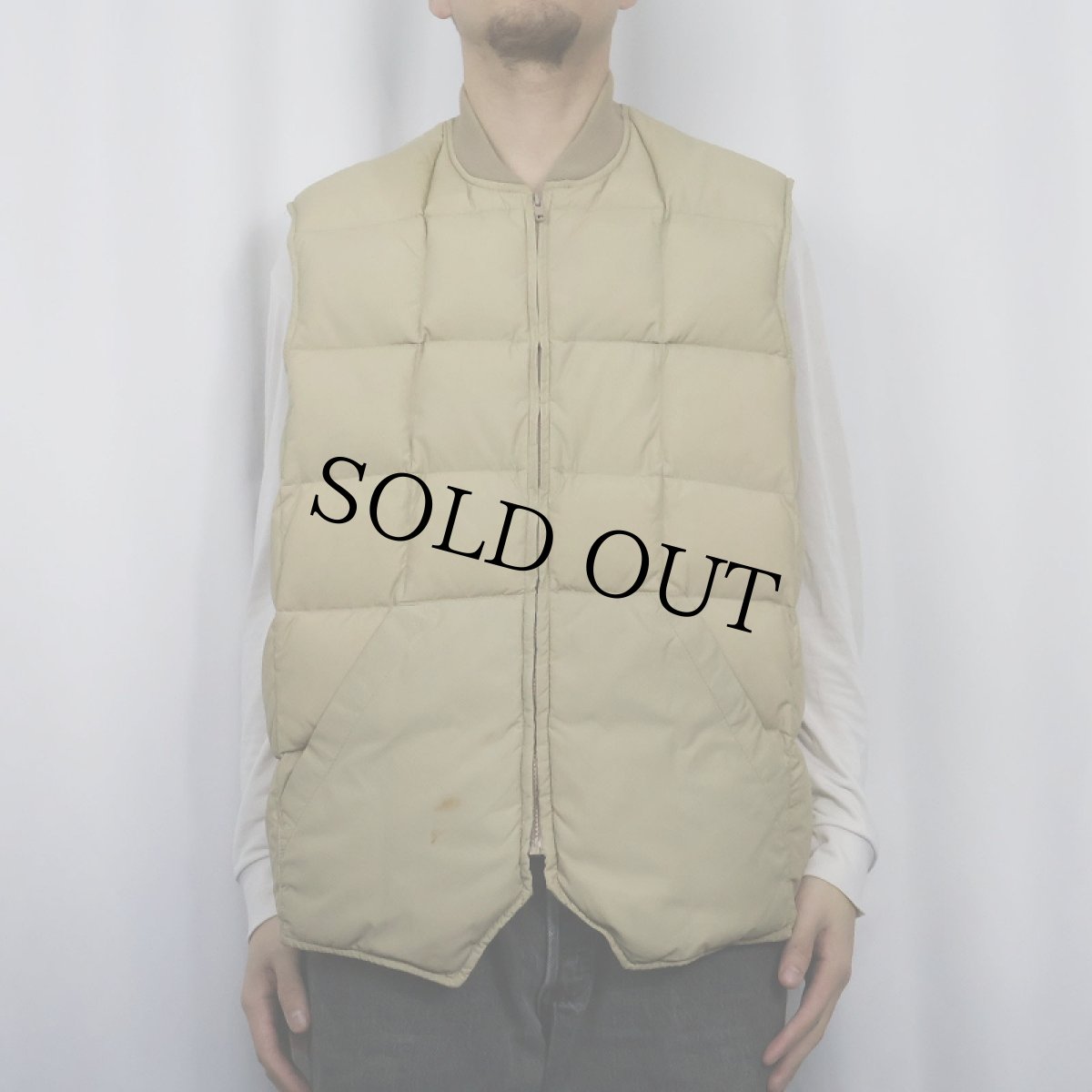 画像2: 70's Eddie Bauer キルティングダウンベスト SIZE50 (2)