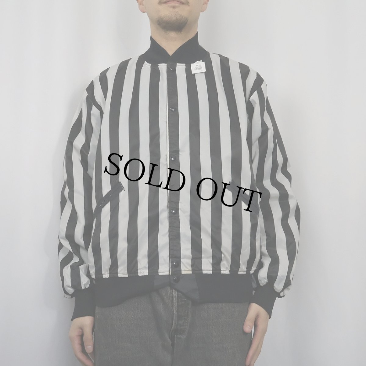 画像3: 80〜90's CLIFF KEEN ATHLETIC リバーシブル レフェリージャケット L (3)