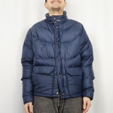 画像2: 80〜90's JANSPORT USA製 ダウンジャケット NAVY L (2)