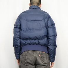 画像3: 80〜90's JANSPORT USA製 ダウンジャケット NAVY L (3)