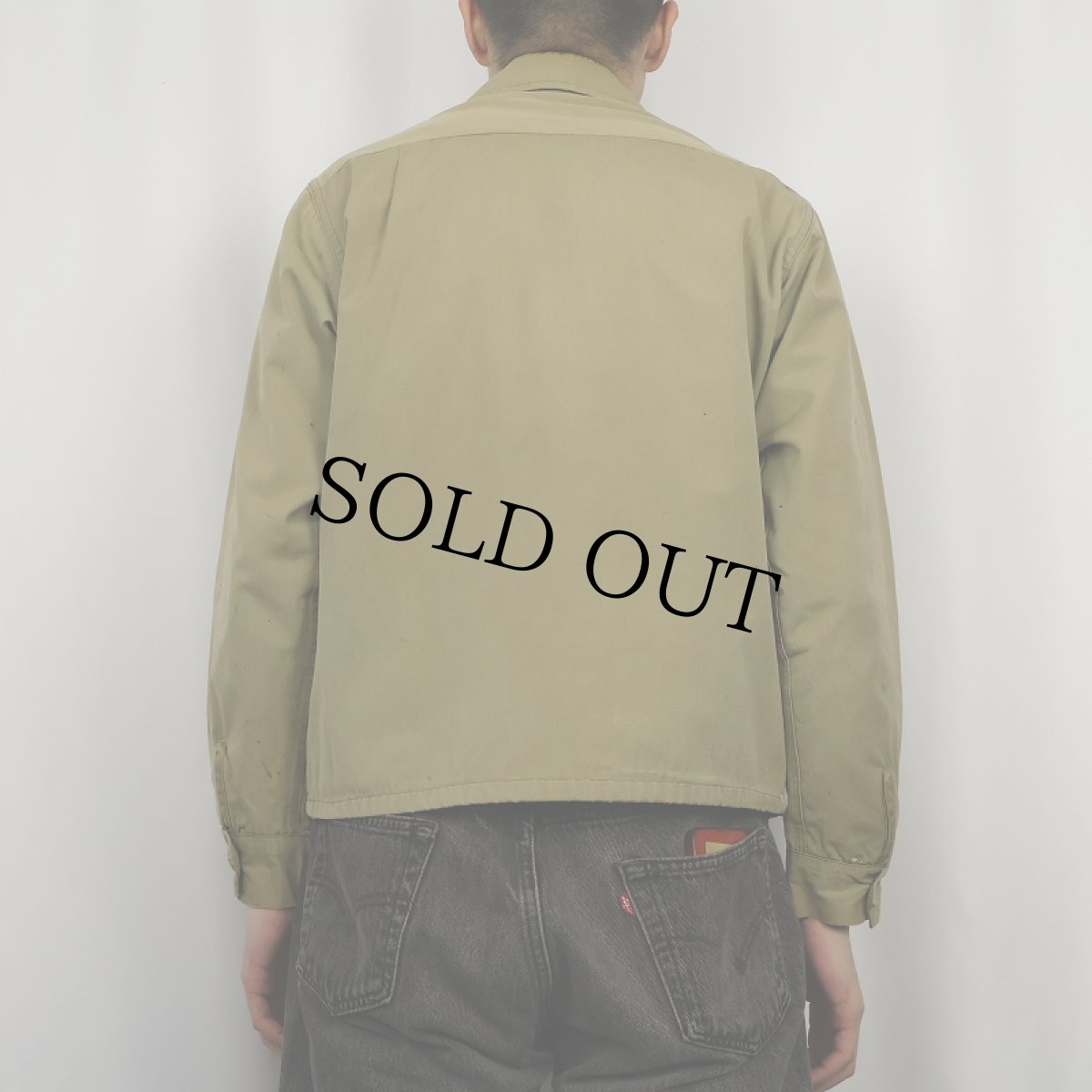 画像3: 40's U.S.ARMY ワーキングジャケット S (3)