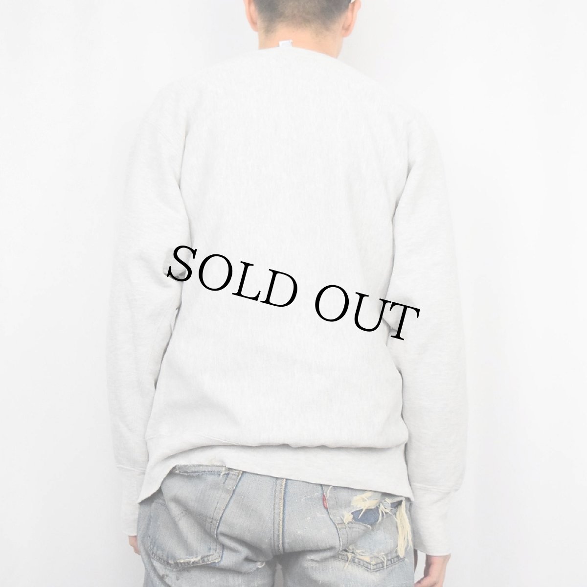 画像3: 90's Champion REVERSE WEAVE USA製 目付きスウェット XL (3)