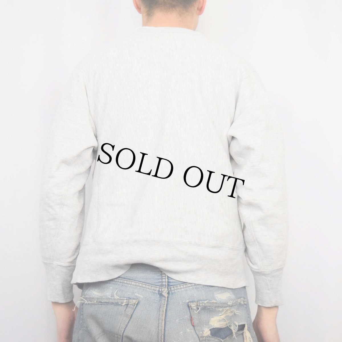 画像3: 80's Champion REVERSE WEAVE トリコタグ USA製 "LOMIRA CROSS COUNTRY" 染み込みプリントスウェット M (3)