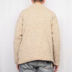 画像3: Isle of Anglesey Knitwear カラーネップ混 ロールネックニットセーター (3)
