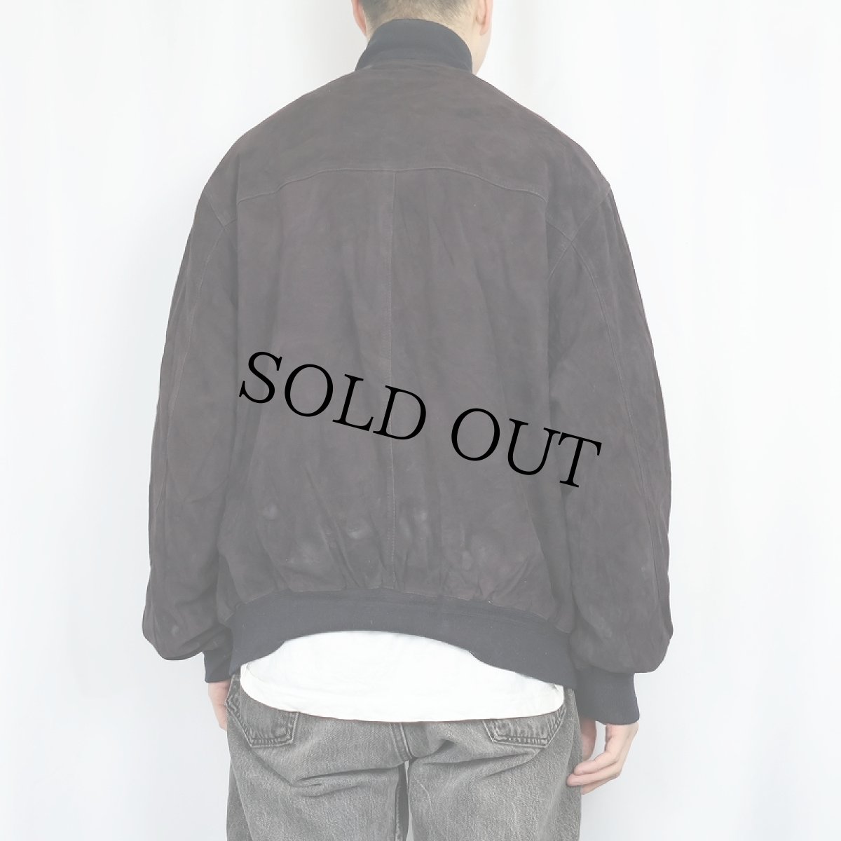 画像3: CR スエードレザージャケット 2XL (3)