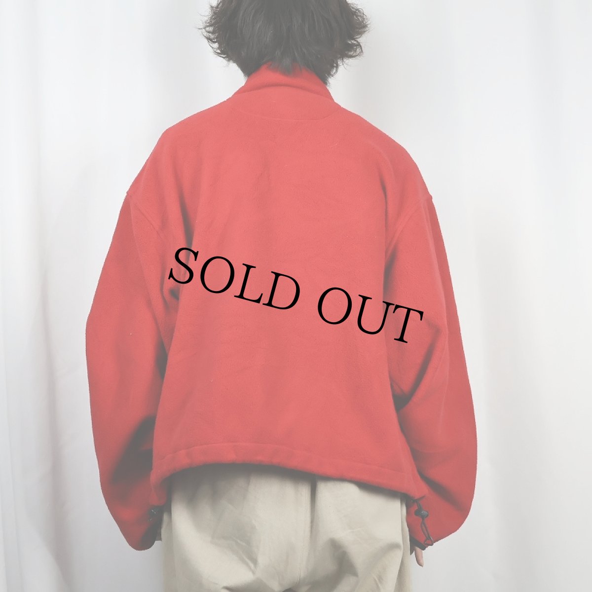 画像3: 90's Eddie Bauer EBTEK USA製 USA製 ロゴ刺繍 フリースジップジャケット XXL (3)