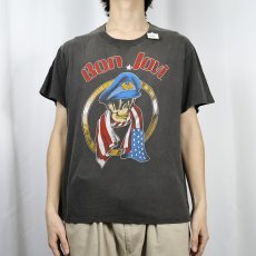 画像3: 80's Bon Jovi USA製 "WE CAME WE SAW WE KICKED YOUR ASS" ハードロックバンドTシャツ XL (3)