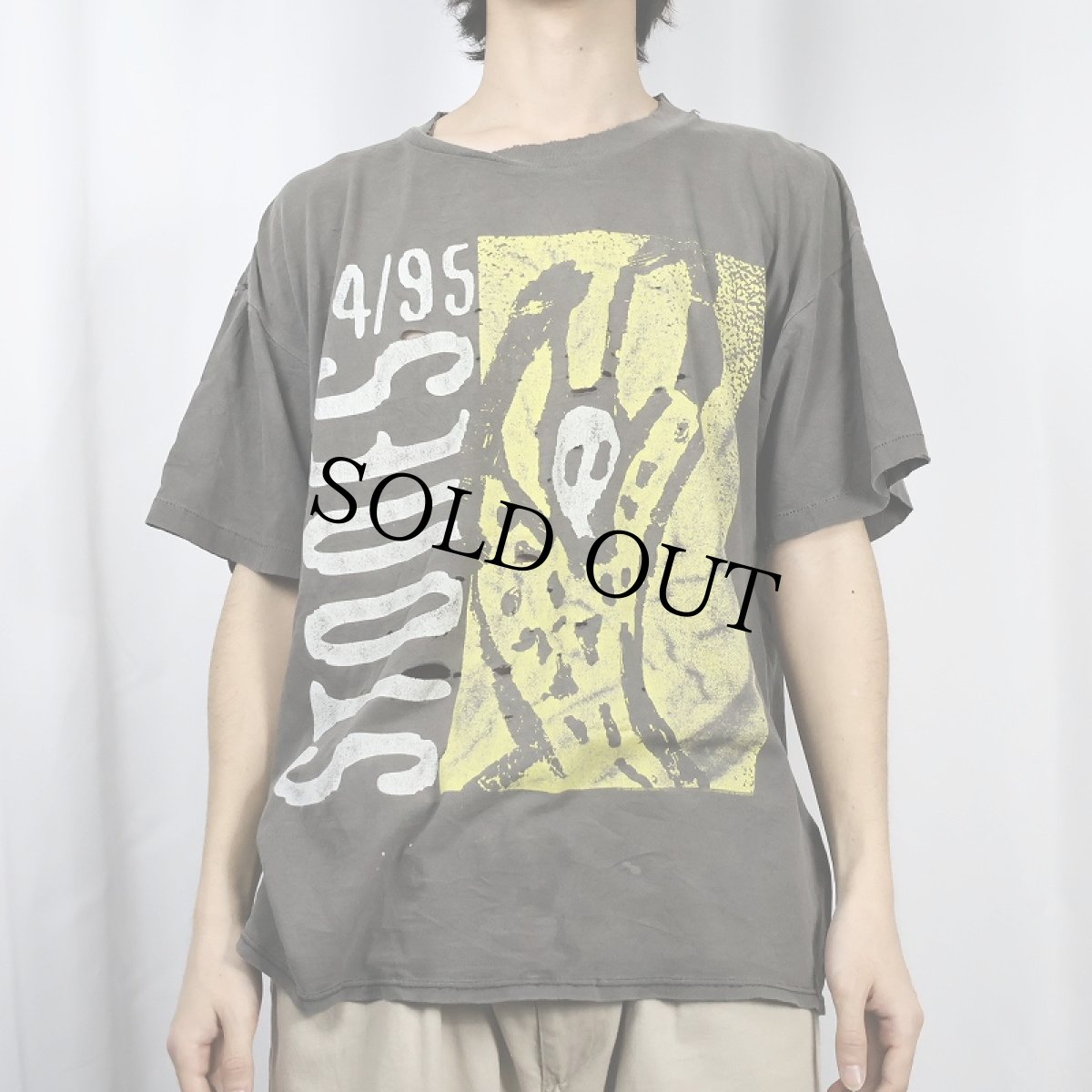 画像3: 1994 STONES USA製 "WORLD TOUR 94/95" ロックバンドツアーTシャツ XL (3)