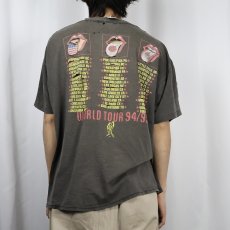 画像4: 1994 STONES USA製 "WORLD TOUR 94/95" ロックバンドツアーTシャツ XL (4)