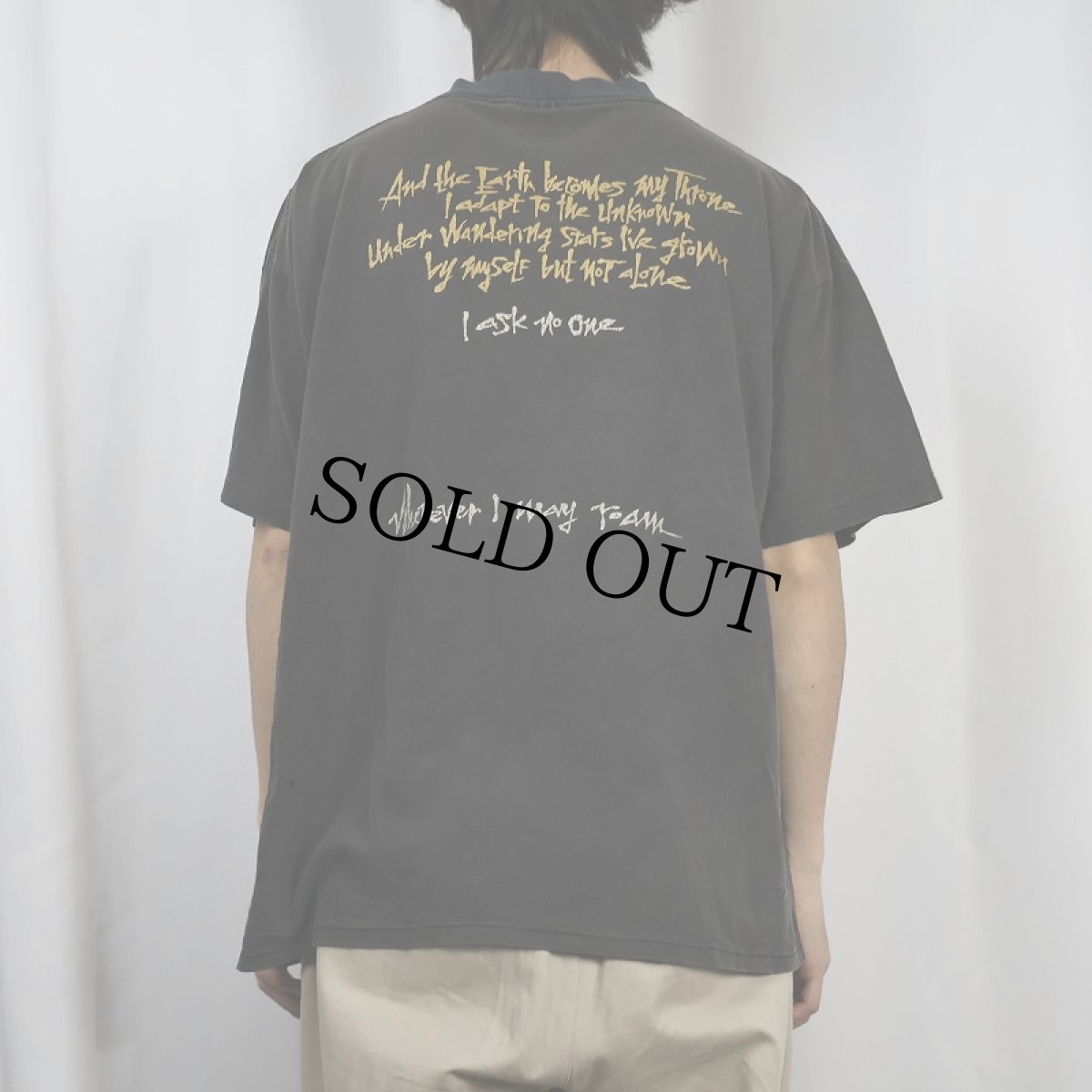 画像4: 1992 METALLICA PUSHEAD USA製 "Wherever I May Roam" ロックバンドTシャツ XL (4)