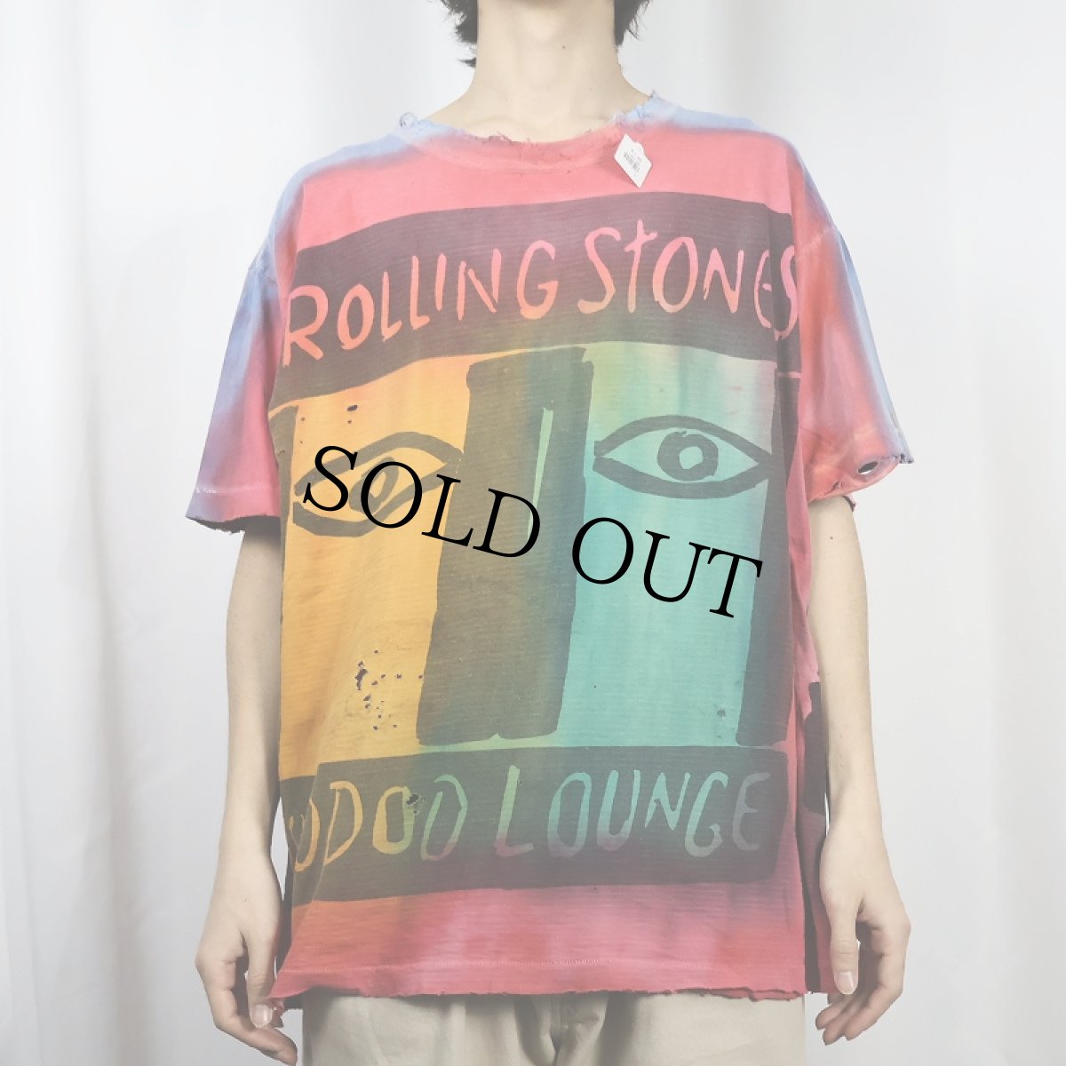 画像3: 1994 THE ROLLING STONES "VOODOO LOUNGE" ロックバンドTシャツ (3)