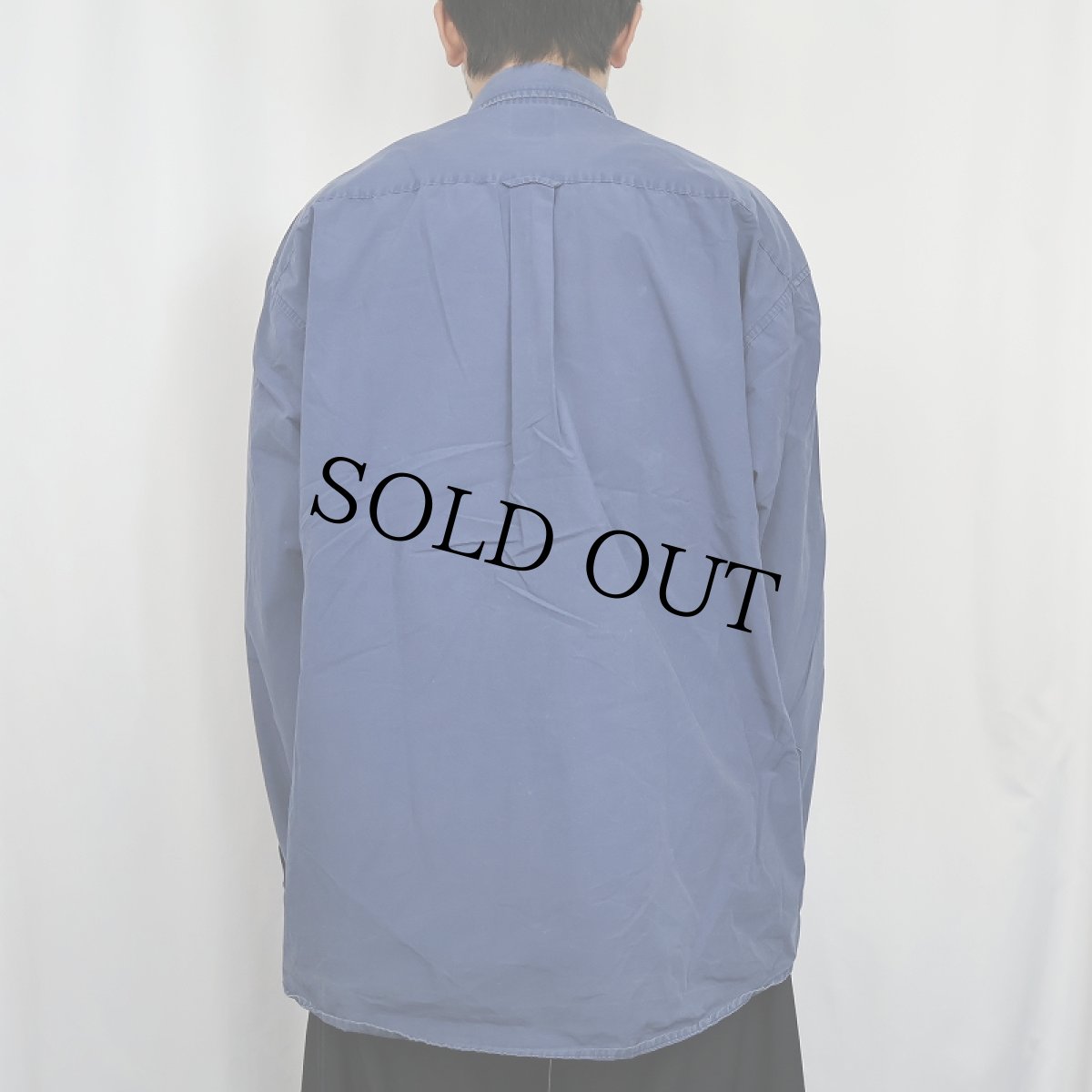 画像3: 90's GAP コットンボタンダウンシャツ XL (3)