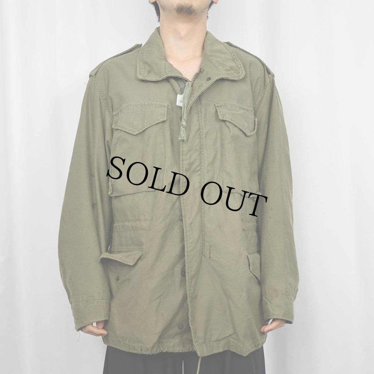 画像2: 80's U.S.ARMY M-65 フィールドジャケット 3rd MEDIUM-REGULAR (2)