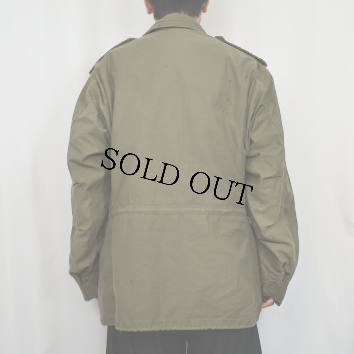 画像3: 80's U.S.ARMY M-65 フィールドジャケット 3rd MEDIUM-REGULAR (3)