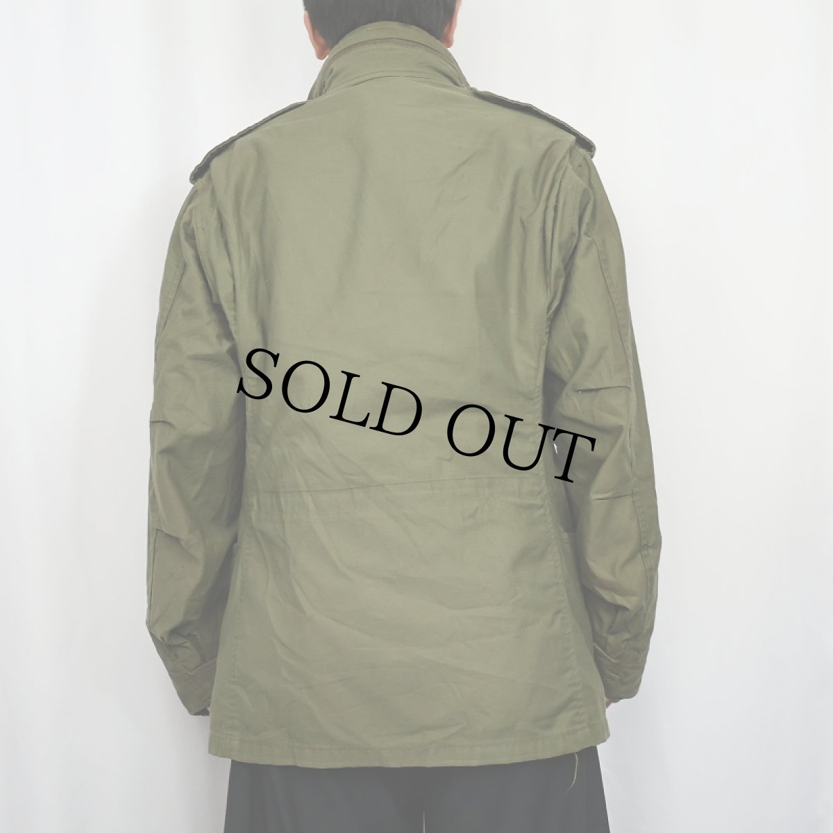 画像3: 80's U.S.ARMY M-65 フィールドジャケット 3rd SMALL-REGULAR (3)