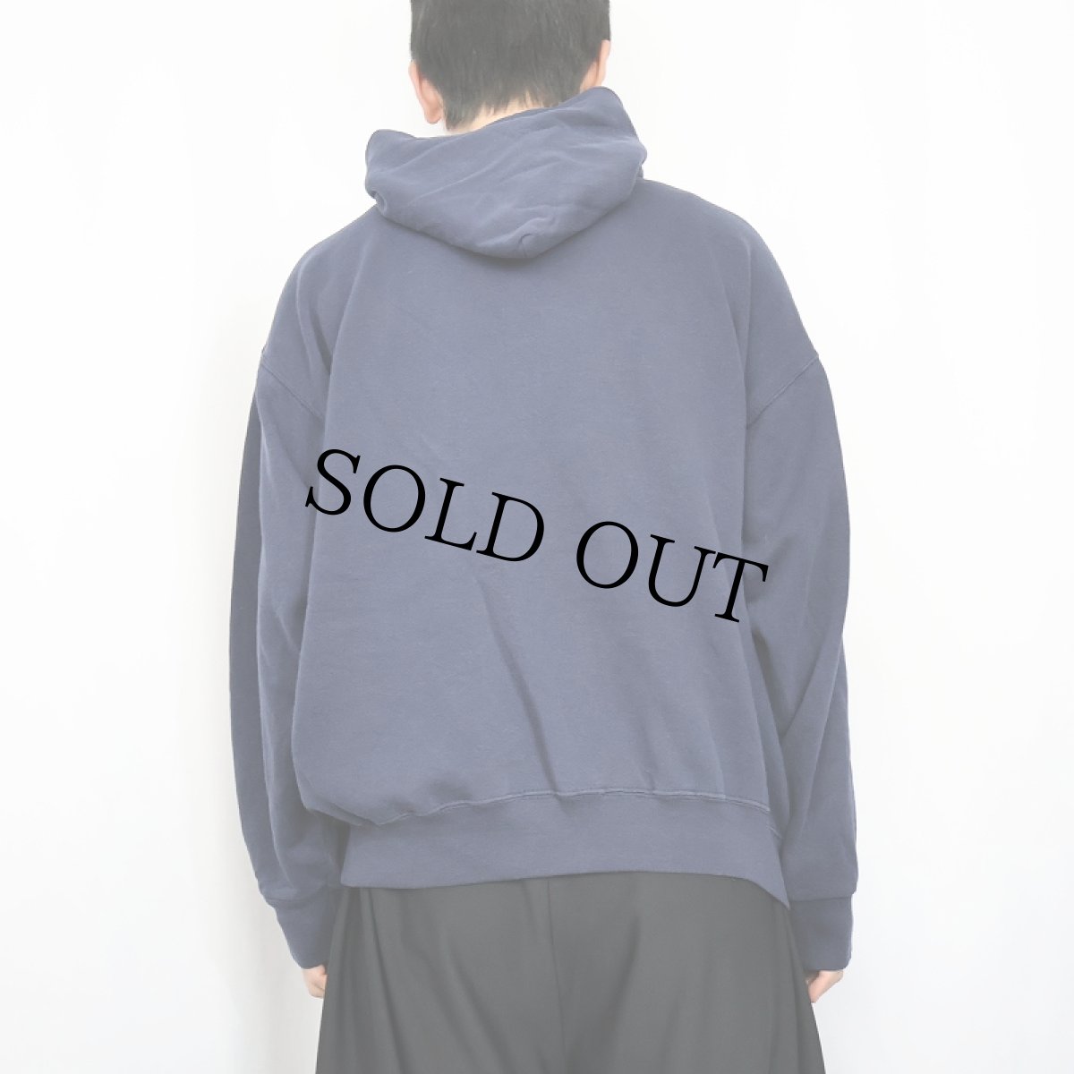 画像3: 90's USA製 "UNIVERSITY NEW HAMPSHIRE" プリントスウェットフーディー NAVY XL (3)