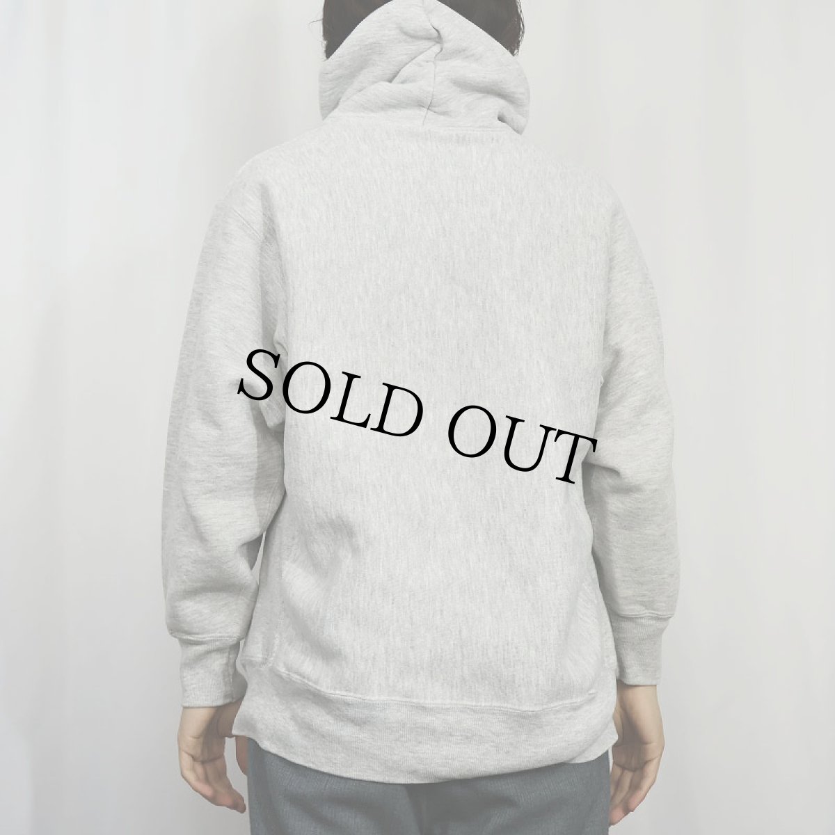 画像3: 90's Lee USA製 REVERSE WEAVE TYPE "RIVERVIEW" プリントスウェットフーディー L (3)