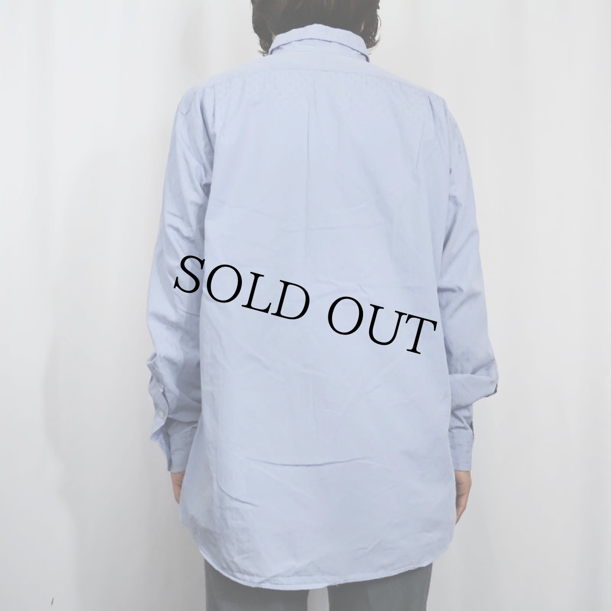 画像3: POLO Ralph Lauren "MERRIN" 総柄織り コットンシャツ M (3)