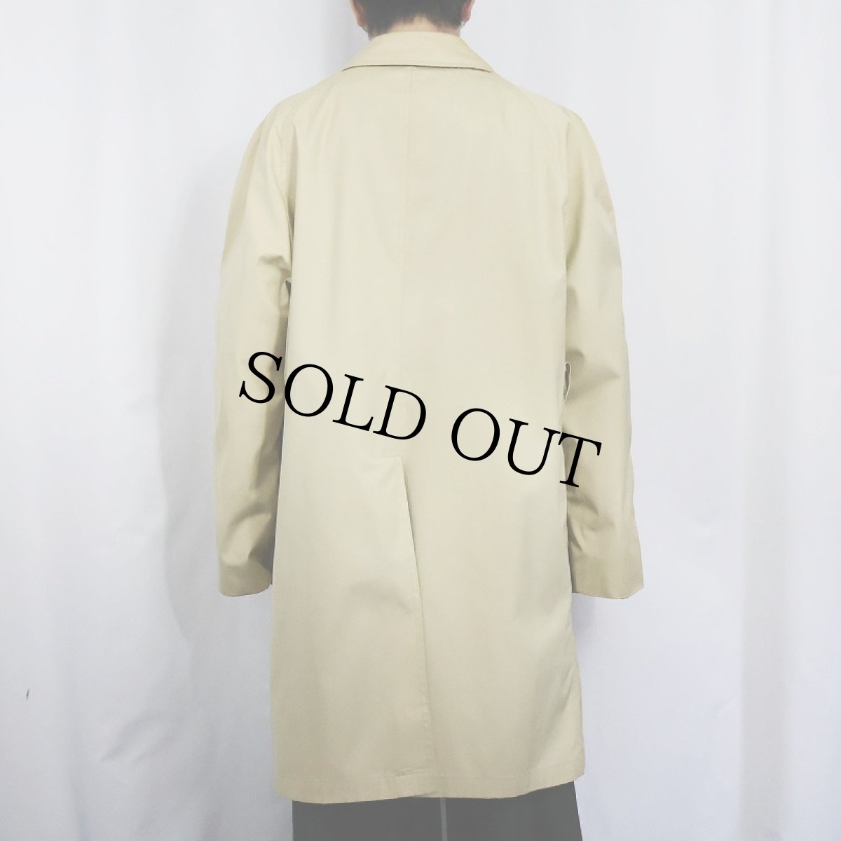 画像3: 80〜90's Christian Dior コットン×ポリエステル ステンカラーコート SIZE44R (3)