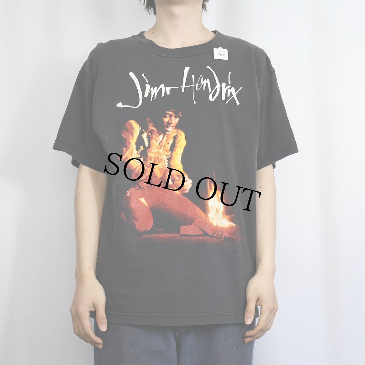 画像3: 90's Jimi Hendrix USA製 "The Ultimate Experience" ミュージシャンアルバムTシャツ L (3)