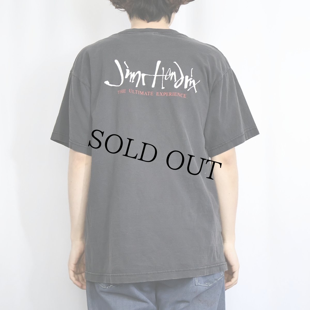 画像4: 90's Jimi Hendrix USA製 "The Ultimate Experience" ミュージシャンアルバムTシャツ L (4)