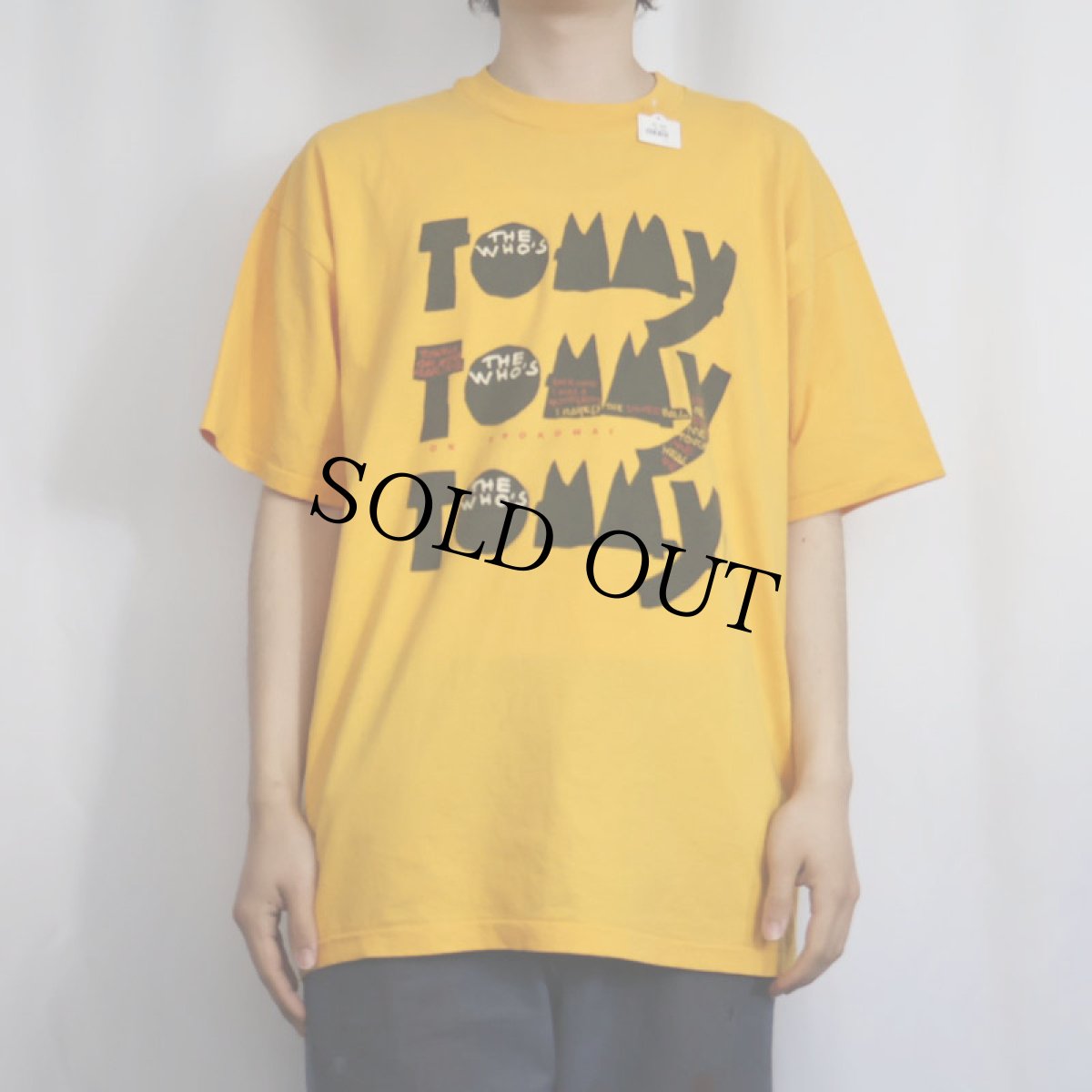 画像3: 1992 The Who's Tommy USA製 ミュージカルプリントTシャツ XL (3)