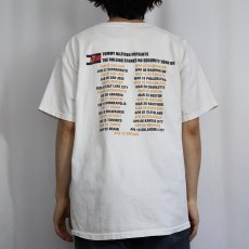 画像4: 1999 ROLLING STONES USA製 "NO SECURITYTOUR 1999" ロックバンドツアーTシャツ XL (4)