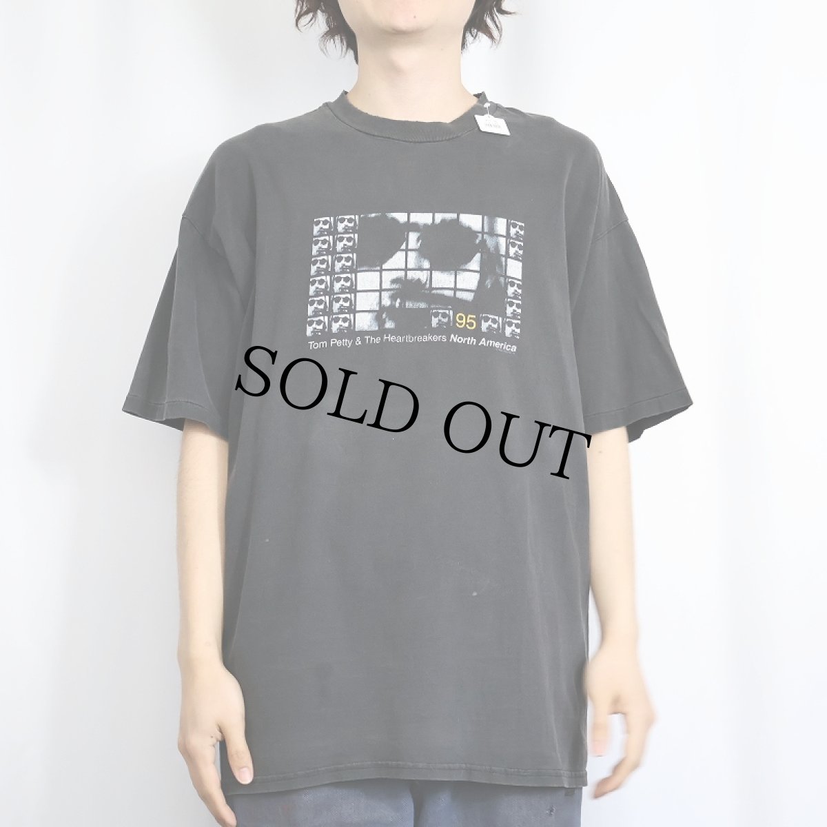画像3: 1995 Tom Petty & The Heartbreakers USA製 "North America" ロックバンドツアーTシャツ BLACK XL (3)