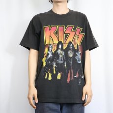 画像2: 1996 KISS USA製 ハードロックバンドTシャツ BLACK L (2)