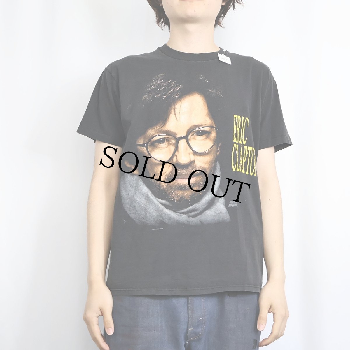 画像3: 1992 ERIC CLAPTON USA製 "U.S. TOUR" ミュージシャンツアーTシャツ BLACK L (3)