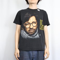 画像3: 1992 ERIC CLAPTON USA製 "U.S. TOUR" ミュージシャンツアーTシャツ BLACK L (3)