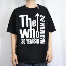 画像2: 1994 THE WHO USA製 "30 YEARS OF MAXIMUM R&B" ロックバンドアルバムTシャツ BLACK XL (2)