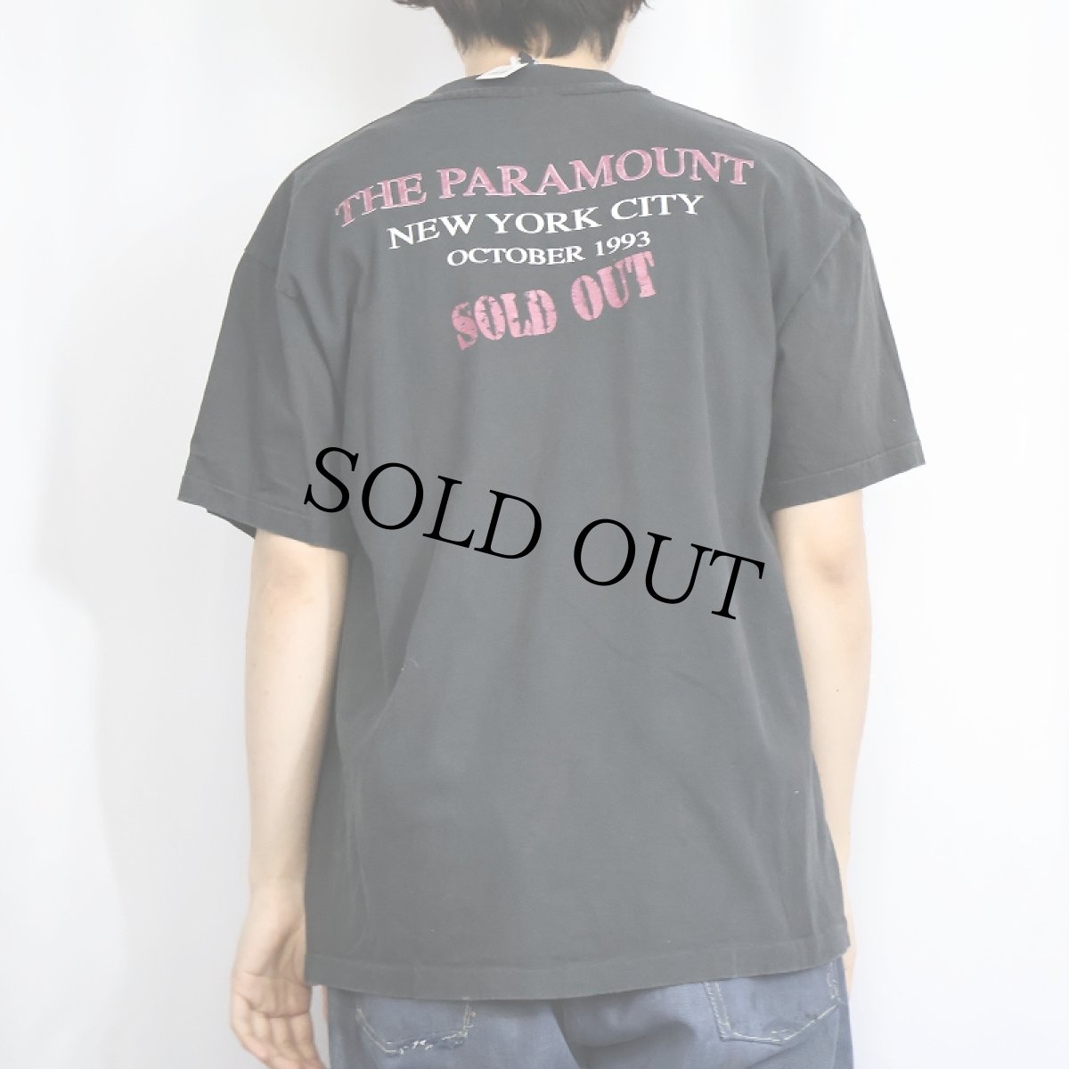 画像4: 1993 SIMON & GARFUNKEL USA製 "THE PARAMOUNT" フォークデュオコンサートTシャツ BLACK XL (4)