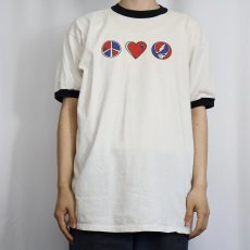 画像2: 1996 GRATEFUL DEAD USA製 ロックバンドリンガーTシャツ L (2)