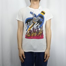 画像2: 80's BUTMAN USA製 キャラクタープリントTシャツ M (2)