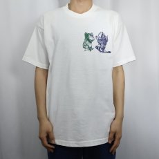 画像3: 90's かいじゅうたちのいるところ USA製 絵本プリントTシャツ L (3)