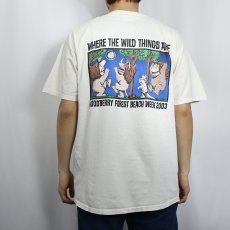 画像4: かいじゅうたちのいるところ 絵本プリントTシャツ L (4)