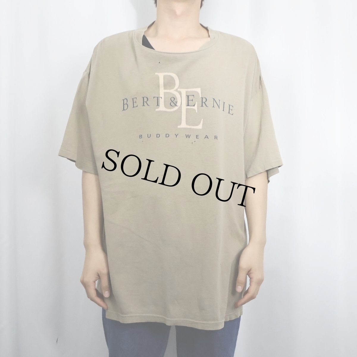 画像3: 90's USA製 BERT&ERNIE "Calvin Klein" パロディプリントTシャツ XL (3)