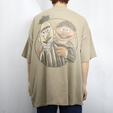 画像4: 90's USA製 BERT&ERNIE "Calvin Klein" パロディプリントTシャツ XL (4)