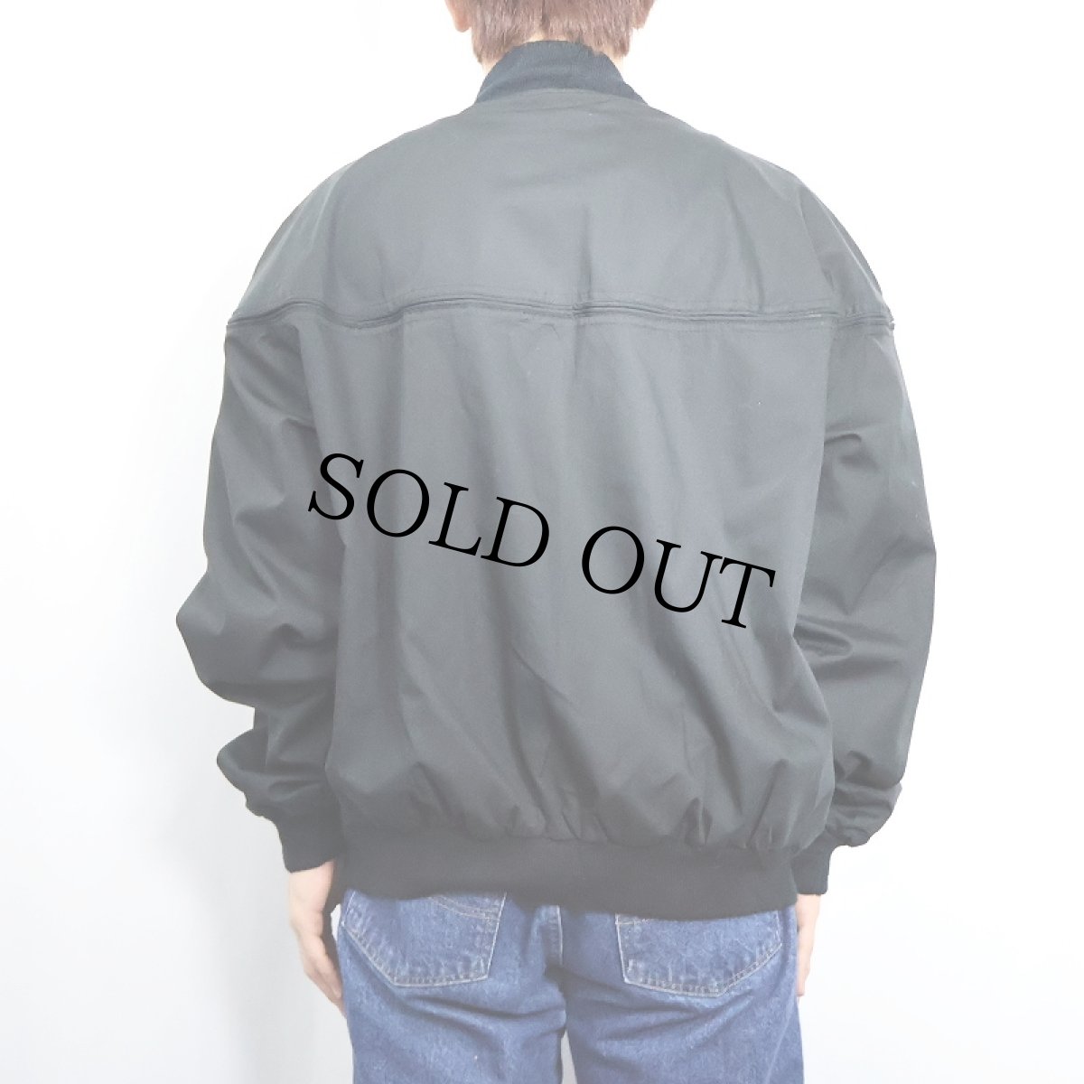 画像3: 90's Windbreaker ダービージャケット BLACK XXL (3)