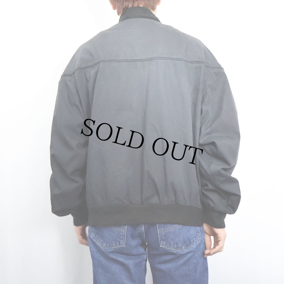 画像3: 80〜90's Par Four ダービージャケット BLACK XL (3)