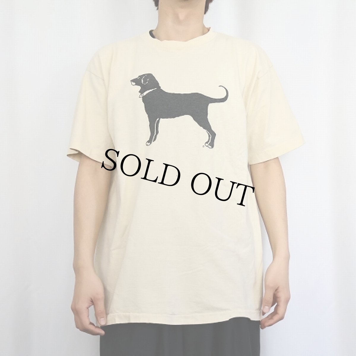 画像3: 90's The Black Dog USA製 犬プリントTシャツ XL (3)